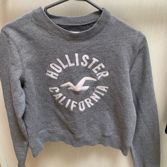 Hollister cropped hoodie - Picture 1 of 1